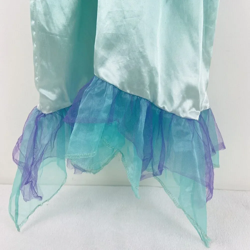 Disney Ariel Little Mermaid Girls 4-6X Princess Halloween Costume Dress
